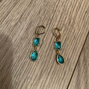 Blue earrings